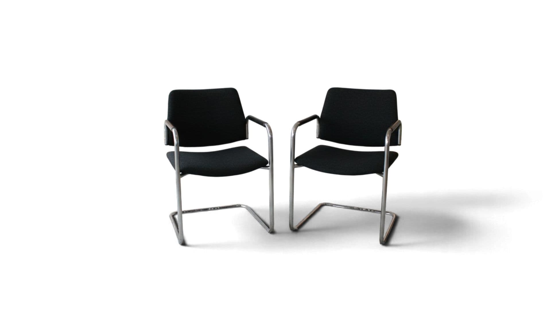 Bezoekersstoelen set 2 stuks Sitland style Vintage