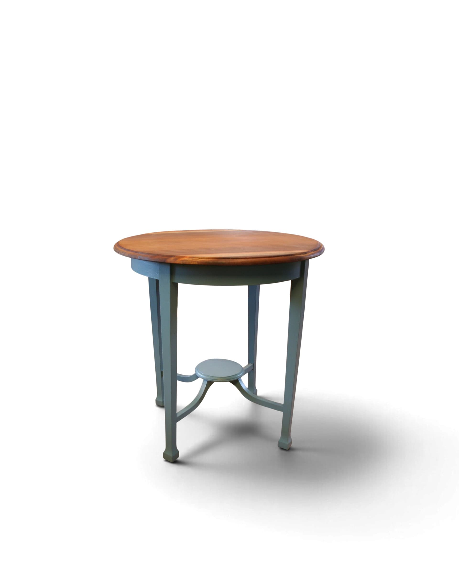 Vintage salontafel onderstel groen – Volledig Gerestaureerd