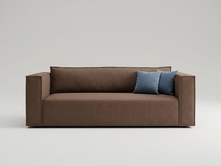 Modulaire 3-zits bank bruin