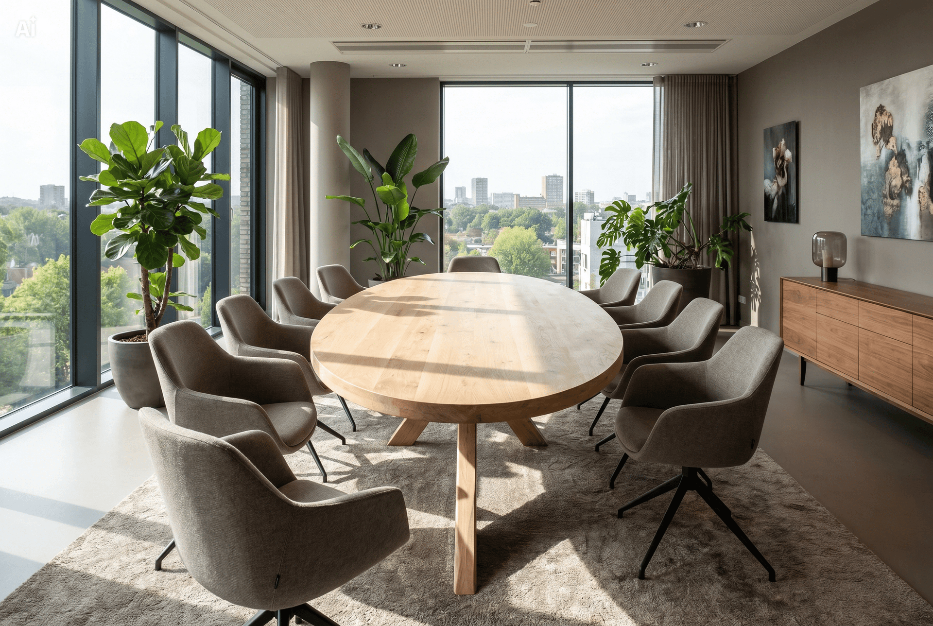 Unieke Grote Vergader- & Conferentietafel – 320 x 150 cm