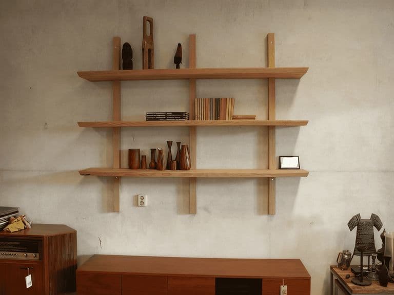 Wandmeubel De Gezel upcycled 3 planken