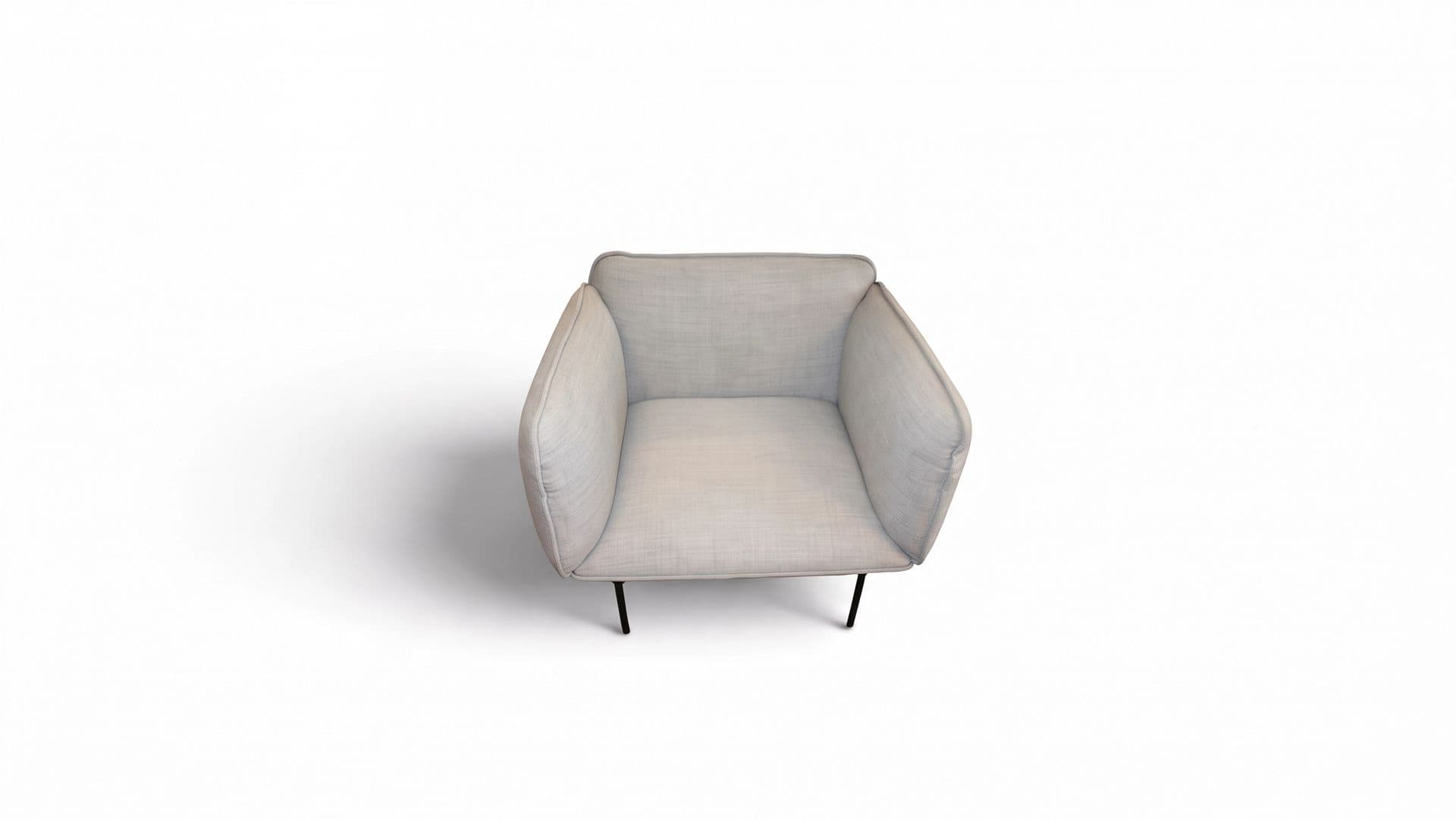 Moderne Scandinavische Design Fauteuil – Lichtgrijs