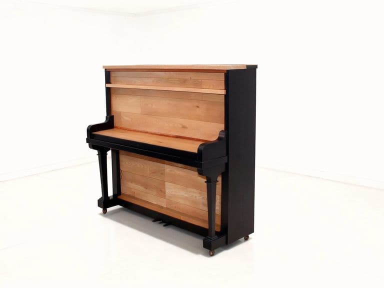 Piano “De Gezel” Repurpose Mark2 – Uniek designmeubel met ziel.