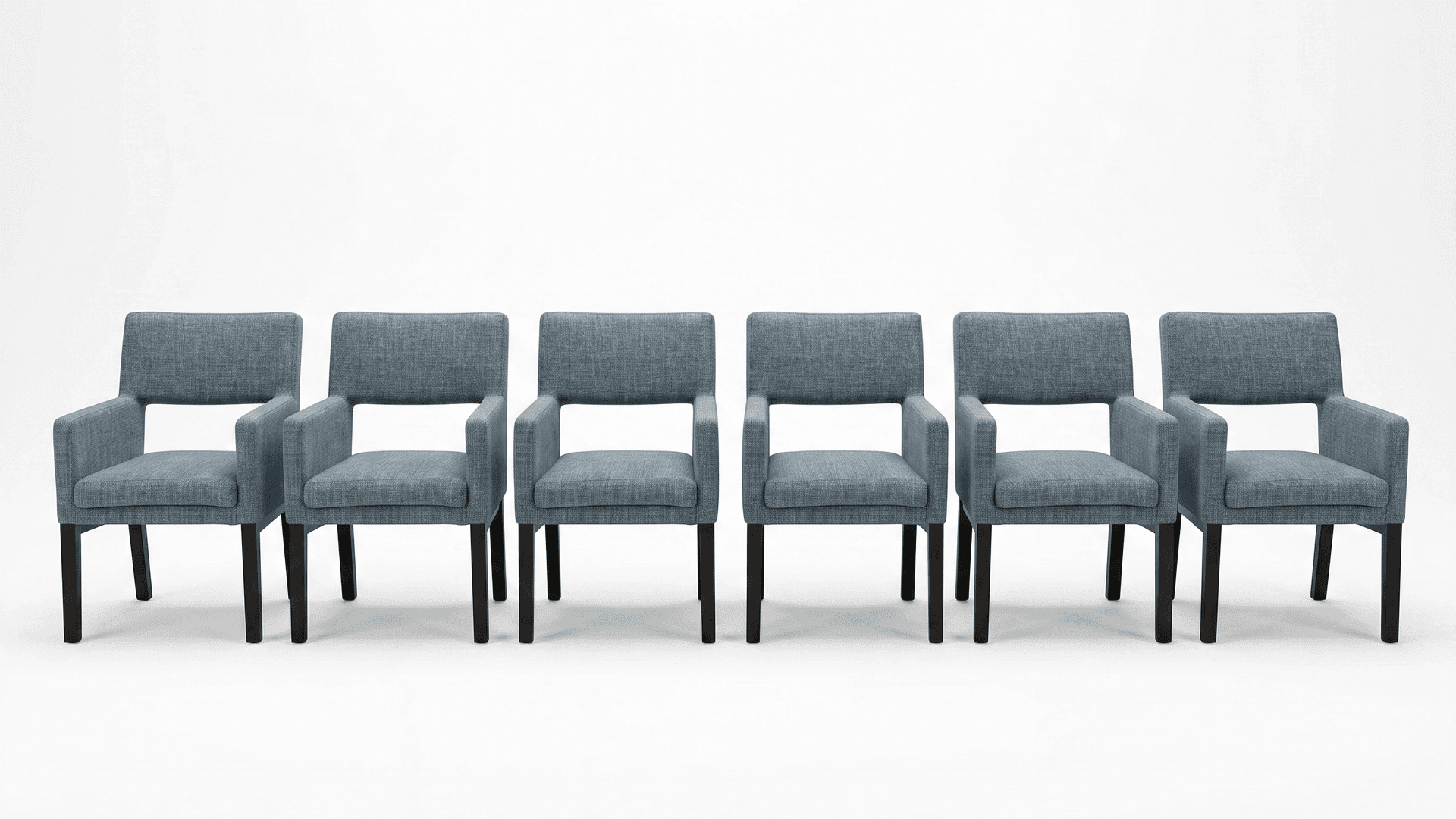 Set van 6 Keijser&Co Eetkamerfauteuils – Comfort & Klasse