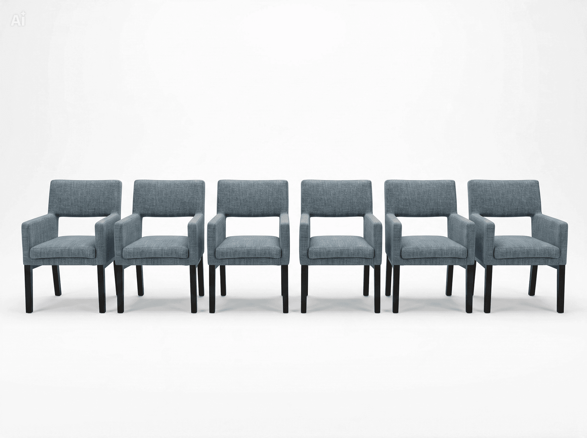 Set van 6 Keijser&Co Eetkamerfauteuils – Comfort & Klasse