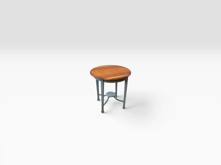 Vintage salontafel onderstel groen – Volledig Gerestaureerd