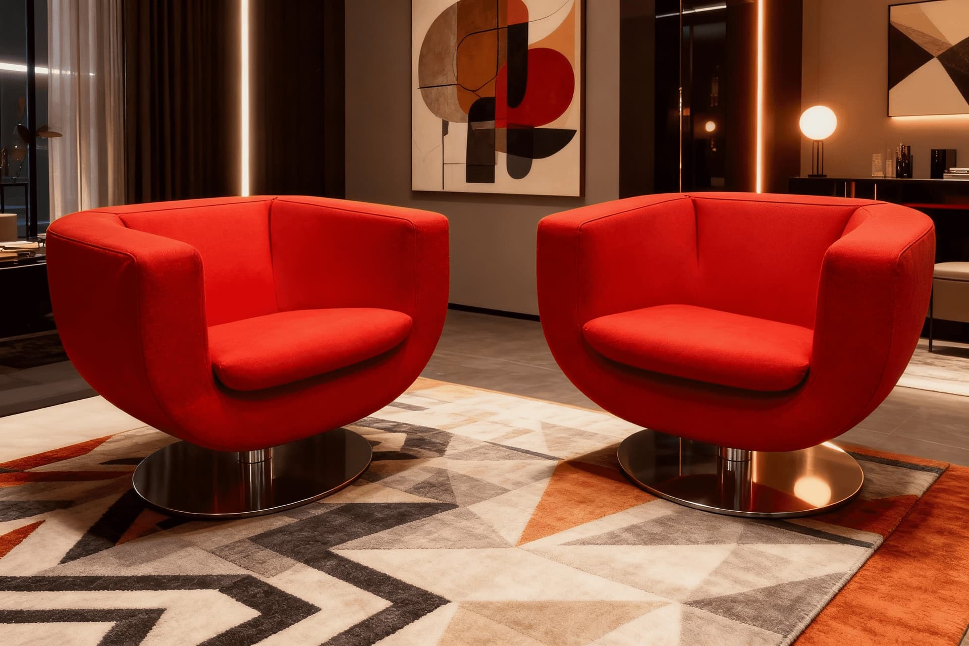 B&B Italia “Tulip” stoelen set 2 stuks